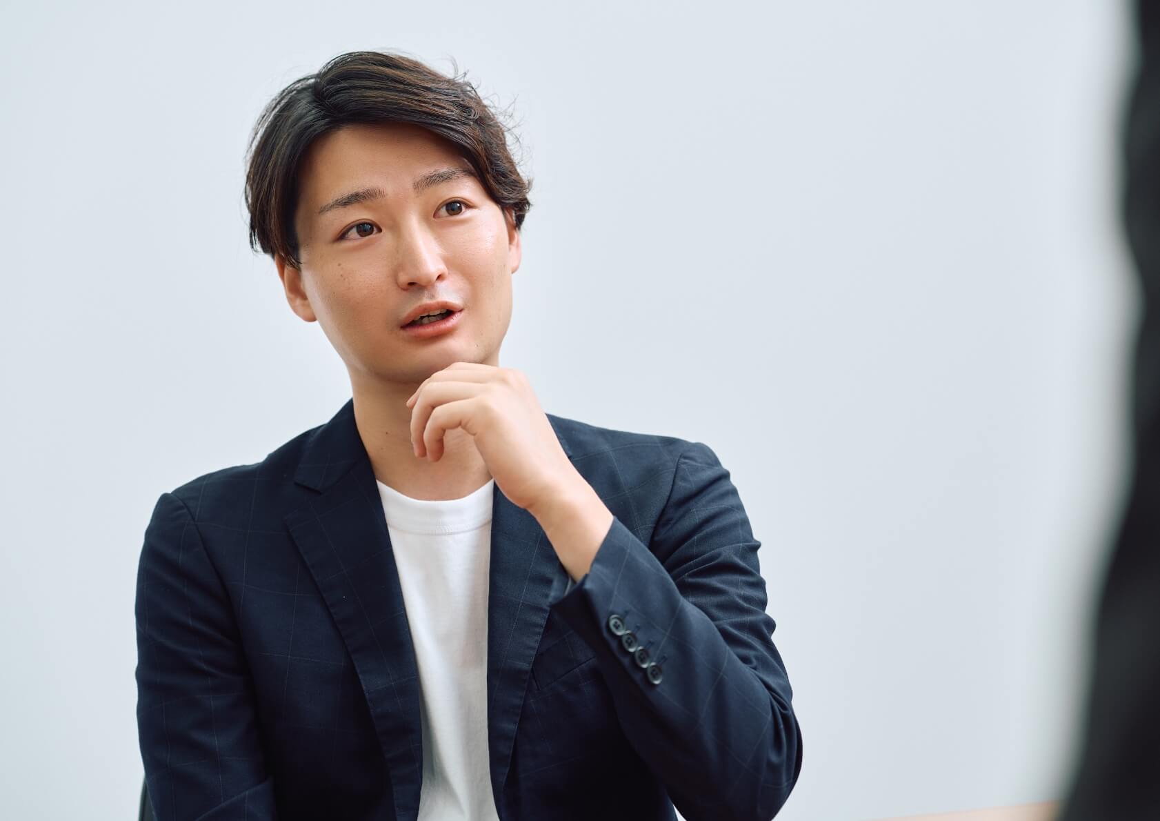 大野が話している写真